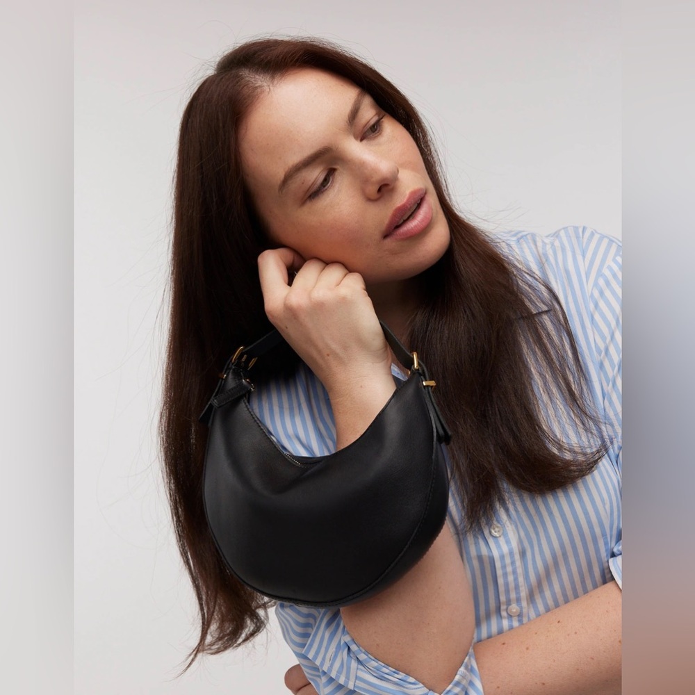 Madewell Black Leather Bag